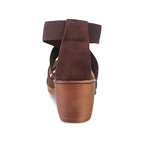 Image of SOLE HEAD Brown Heels Women Sandal