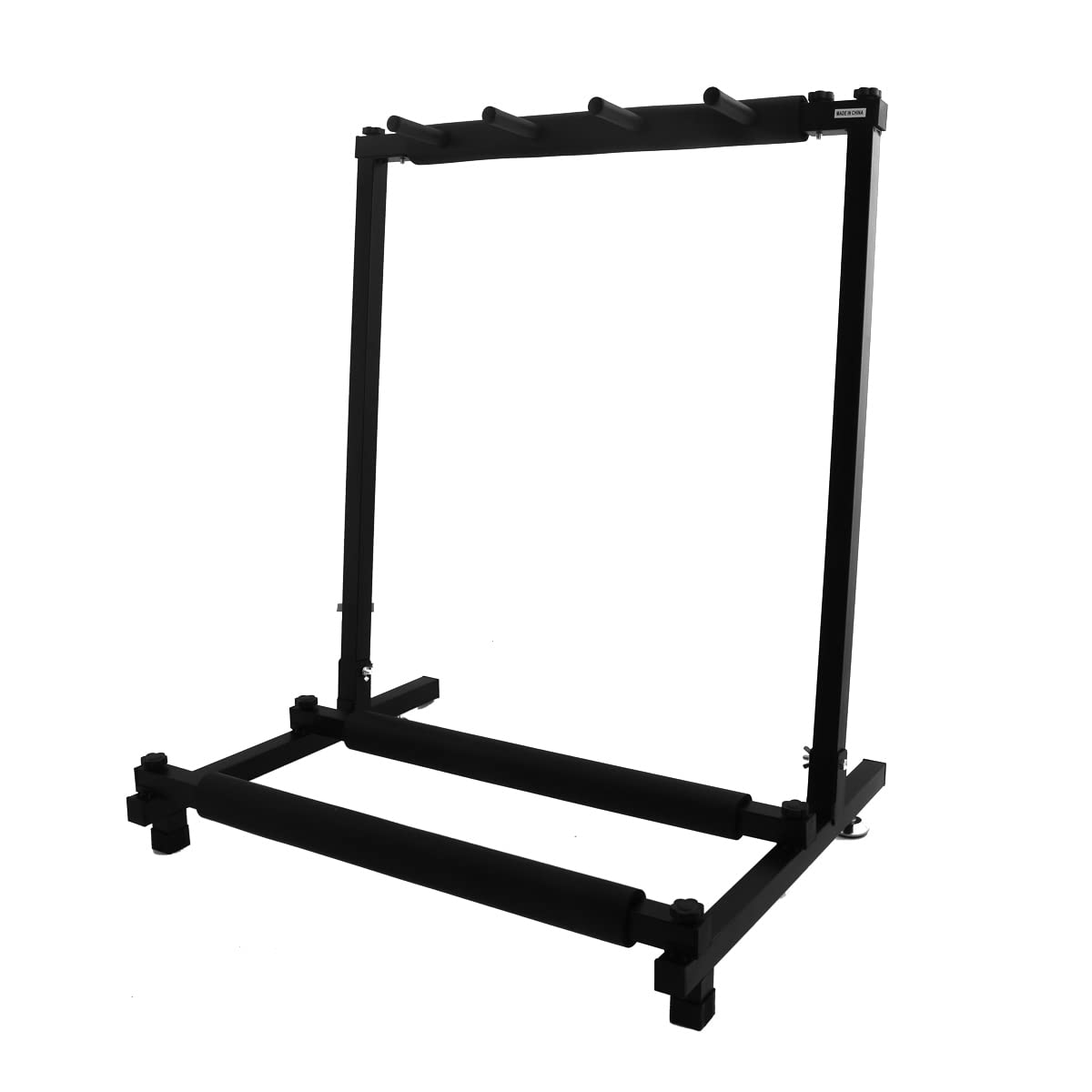 Support de guitare 3 positions - Support de guitare - Pliable avec roulettes - Support multi-guitare pour guitare acoustique, guitare classique, basse acoustique, guitare électrique