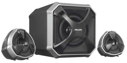 Philips 2.1 Channels 50 Watts RMS Gaming Multimedia Speakers