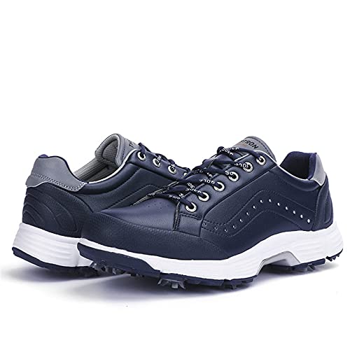 Zapatos-de-Golf-para-Hombre-Zapatillas-de-Deporte-Transpirables-Impermeables-Antideslizantes-Zapatos-de-Golf-comodos-y-con-Picos