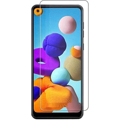 Image of EmBed Matte Fiber Display Guard for Samsung Galaxy A21 - Unbreakable, Ultra-Thin, Lightweight Matte Finish Screen Protector with Easy Installation Kit