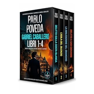 Gabriel Caballero Boxset: libri 1-4 Audiobook By Pablo Poveda cover art