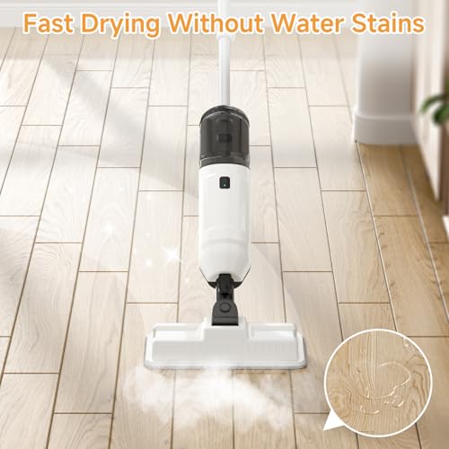 Wotaste Steam Mop Cleaner 260°F Steam in 15s, 16.9oz Tank Hardwood and Tile - image 5