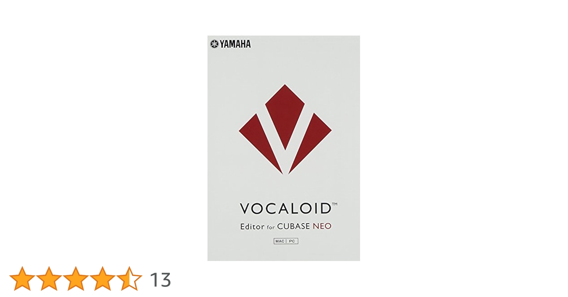 Amazon.co.jp: YAMAHA VOCALOID Editor for Cubase NEO(VECNJP