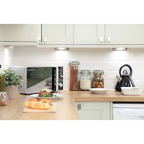 Russell Hobbs 20L Silver Digital Microwave with Auto Cook Menus - Image 2