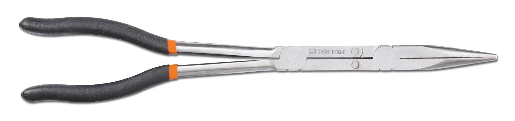 Beta 10090058 Model 1009 L/D Knurled Double Swivel Nose Pliers, 342mm X/long, Black - Image 2