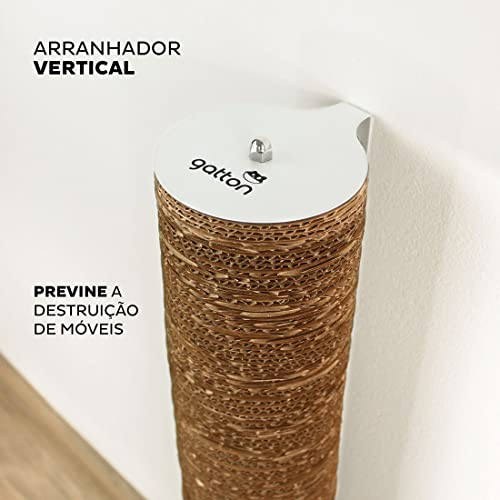 Gatton Arranhador Para Gatos Catdance Arranhador Vertical De Papelão