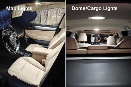 Kit de luces LED interiores Xpismii 11 piezas 6000K para Subaru Outback miniatura 5