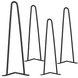 Yaheetech 16’’ Heavy Duty Table Legs Set of 4 Dining Table Laptop Desk Leg Black