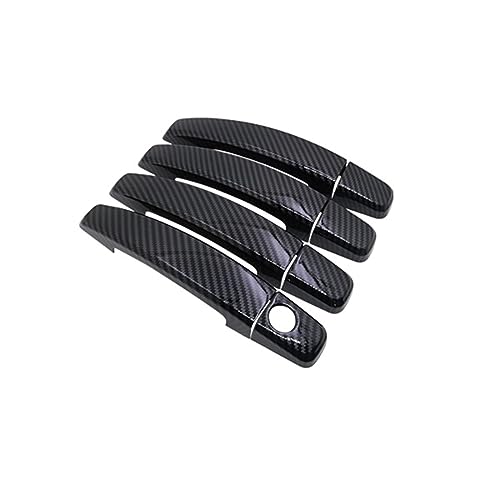 Garniture poignée de porte extérieure fibre de carbone Corsa D 2007-2014