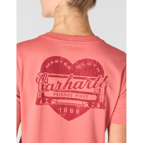 Image of Carhartt Women's Irvine Relaxed Heritage Heart T-Shirt