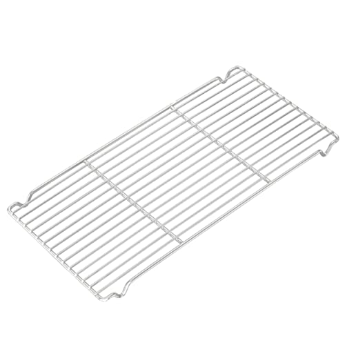 BESPORTBLE Stainless Steel Barbecue Wire Mesh Grill Net for Outdoor Cooking Bbq Mesh for Grilling Meat Fish and Vegetables Easy to Clean