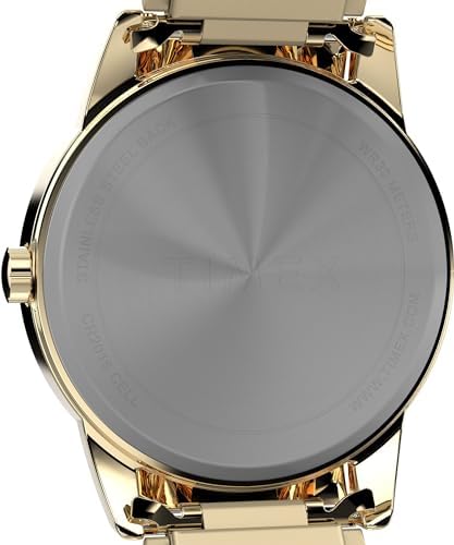 Timex Men's Easy Reader 40mm Watch - Gold-Tone Expansion Band White Dial Gold-Tone Case