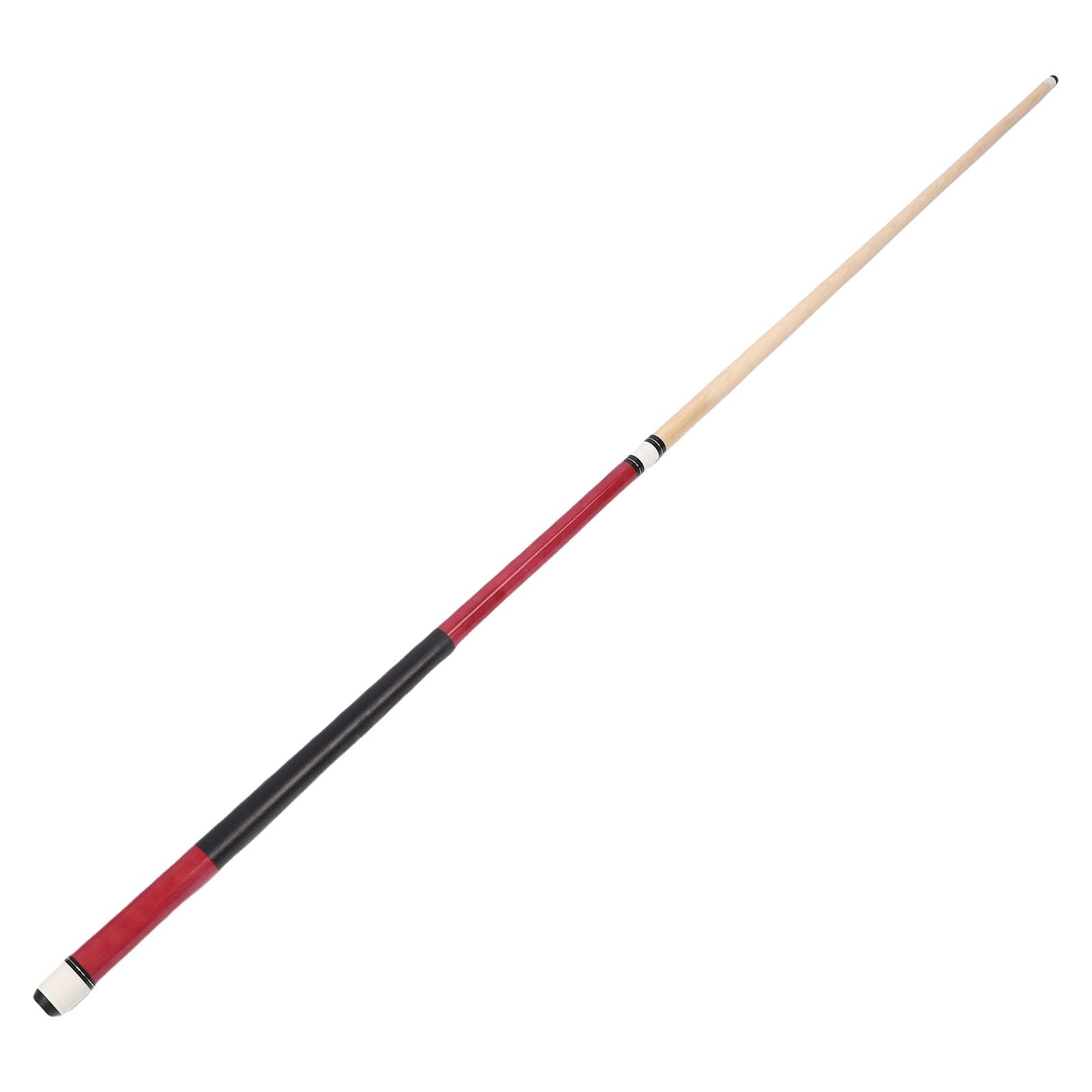 Palo de Billar de Madera de Arce 1/2 con Punta de 13 Mm Billar Profesional de 2 Piezas para Control y Potencia Equilibrada en Juegos de Deportes de Mesa