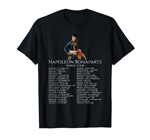 Napoleon Bonaparte World Tour - French History T-Shirt