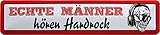 46 X 10 cm Verdadera Hombres escuchar Hard Rock Placa de calle cartel de chapa 46 x 10 cm STR105