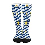GHBNK Crew Athletic Socks Nautical Stripe Soft...