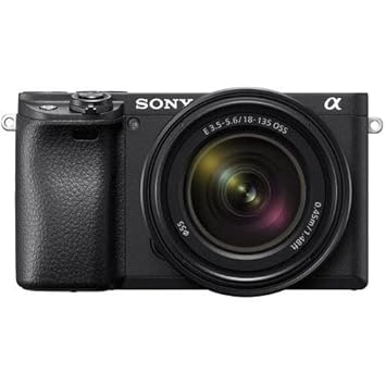 (Refurbished) Sony Alpha ILCE-6400M 24.2MP Mirrorless Digital SLR Camera (Black) with 18-135mm Power Zoo