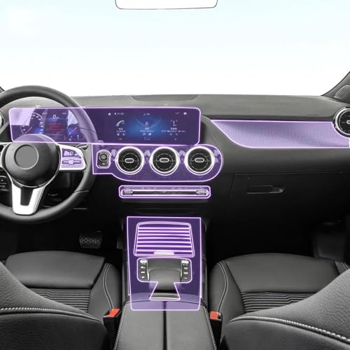 Film écran GPS pour Mercedes B W247 protège l'écran tactile TPU invisible de navigation