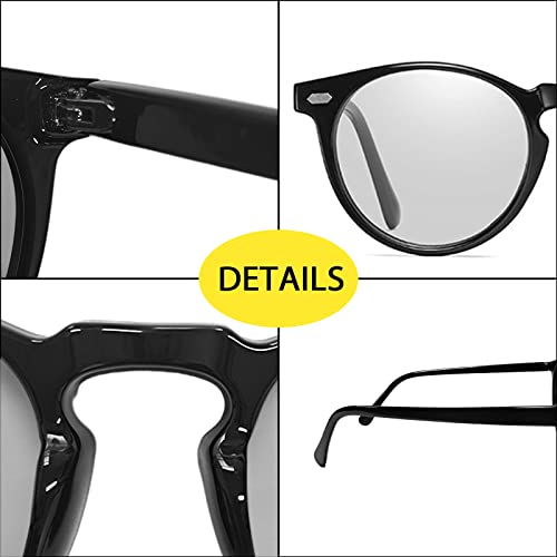 K.LAVER Photochromic Polarized Sunglasses For Men Women UV Protection Round Clear Driving Glasses Anti Glare Eyewear Glasses4