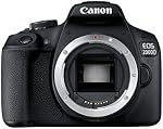 Canon EOS 2000D (Rebel T7) DSLR Camera + 18-55mm III Kit (International Model)