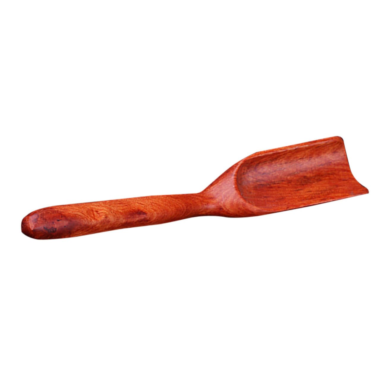 HAKIDZEL Wooden Tea Spoon Scoop Rosewood Tea Shovel for Kung Fu Tea Ceremony Accessories for Home Office and Tea Shops for Scooping Loose Leaf Tea and More