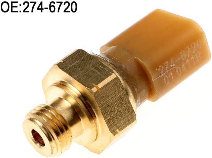 Miniatura 2 de LOGEA Interruptor de sensor de presión Excavadora de sensor de presión de aceite compatible con Caterpillar CAT E320D AP-600 432E CP-663E CP-573E