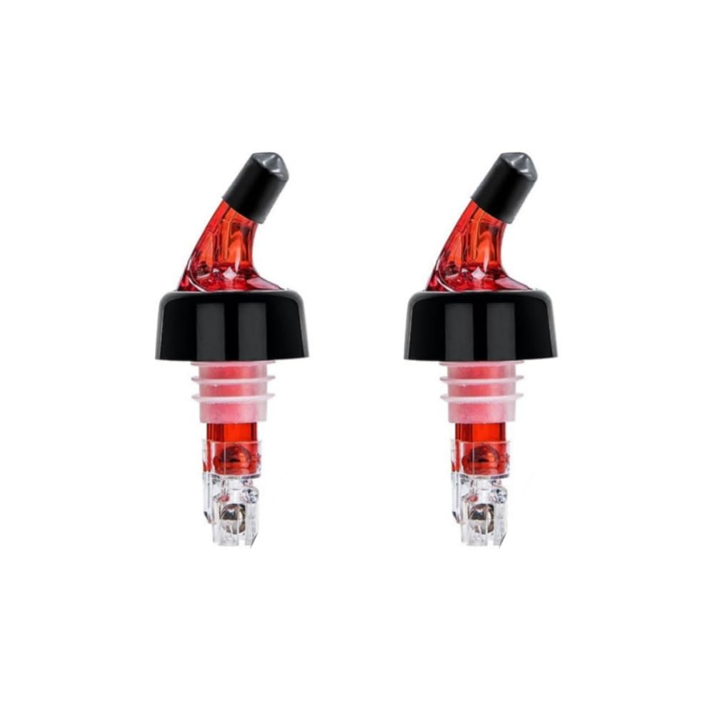 Azonee 2 Pcs Automatic Measured Bottle Pourer - Quick Shot Spirit Measure Pourer Drinks Wine Cocktail Dispenser Home Bar Tools (1oz/30ml)