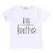 Big Brother Print Arrow Pattern T-Shirt, White (Big Brother), 4-5 Years/Tag 110