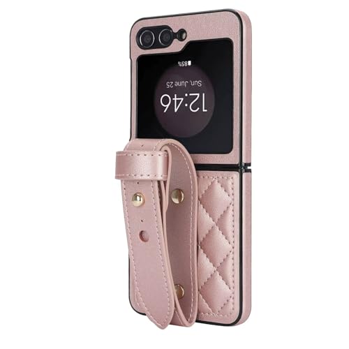 Coque Samsung Z Flip 5 anti-chute avec sangle de maintien