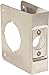 Don-Jo 51-CW 22 Gauge Stainless Steel Classic Wrap-Around Plate, Satin Stainless Steel Finish, 4" Width x 4-1/2" Height, for Cylindrical Door Lock (Pack of 10)