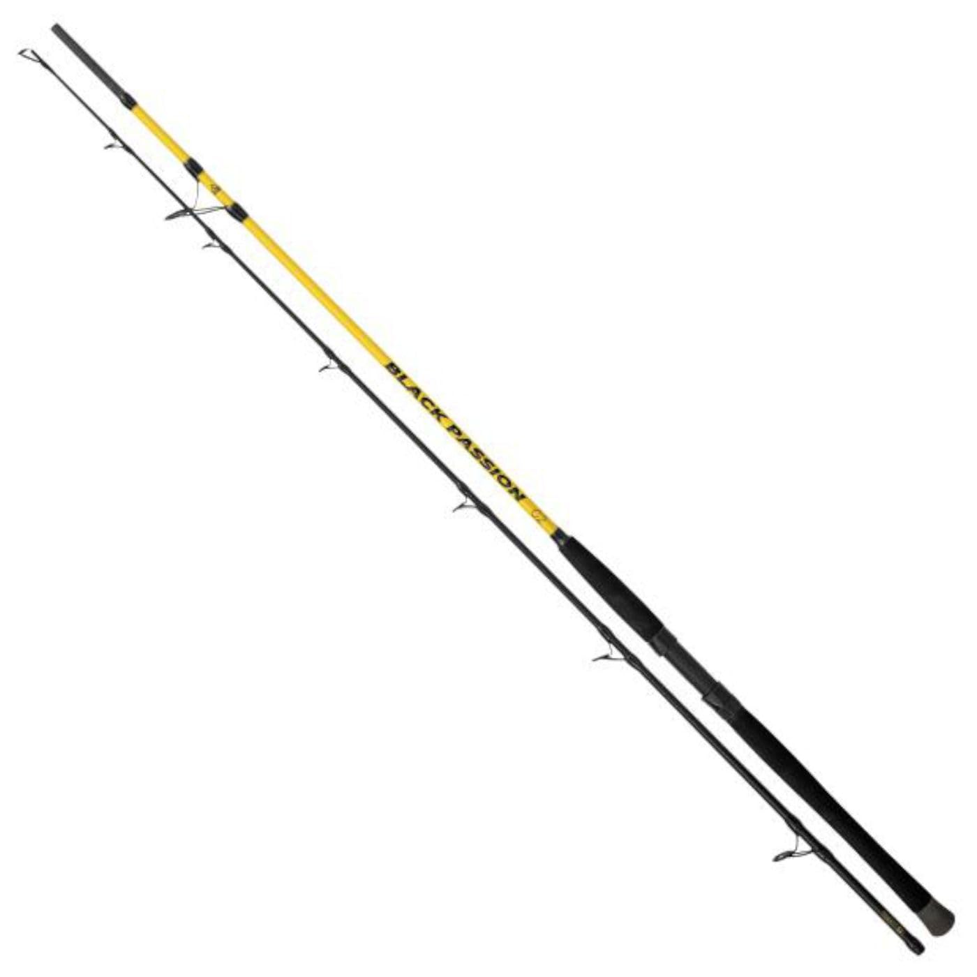 Black Cat Black Passion G2 Spinn Canne à pêche, 270 cm, 50-​200 g, pour la pêche au lancer, au poisson-​chat