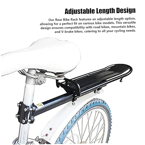 Portabicicletas trasero para viajes largos en bicicleta de carretera y montaña 6
