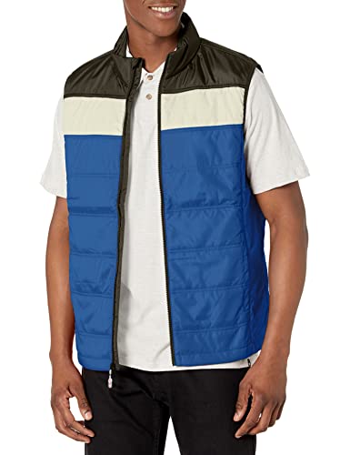 CBUK Hombre MBO00002 chaleco de plumón - Azul - XXX-Large