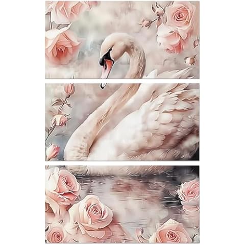 Peacoblue Vintage Swan and Rose Transfers Cover