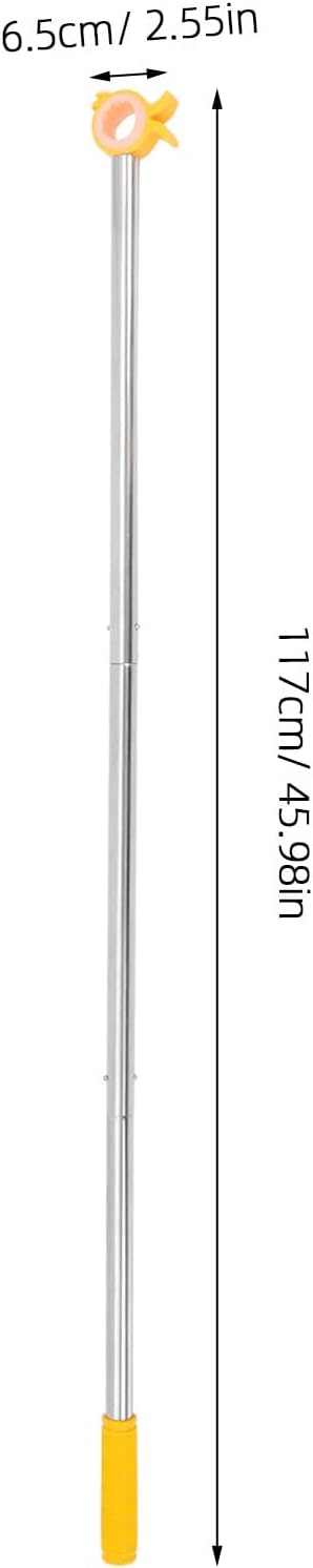 Awning Opening Pole: Push Pull Window Shade Opener 46" Blinds Opening Pole 3 Section - Wand for Skylights Blind Curtain Window RV Duck Style