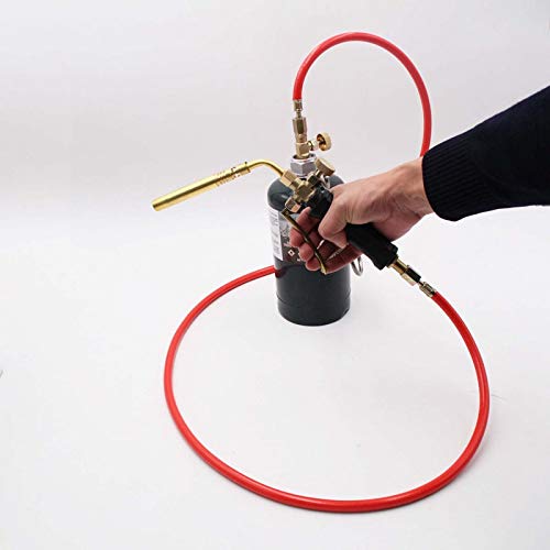 MAPP - Antorcha de soldadura de propano con manguera de 1,6 m