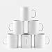 Amuse- Professional Barista Large Mug for Coffee, Tea, Chocolate or Latte- Set of 6- 15 ounce