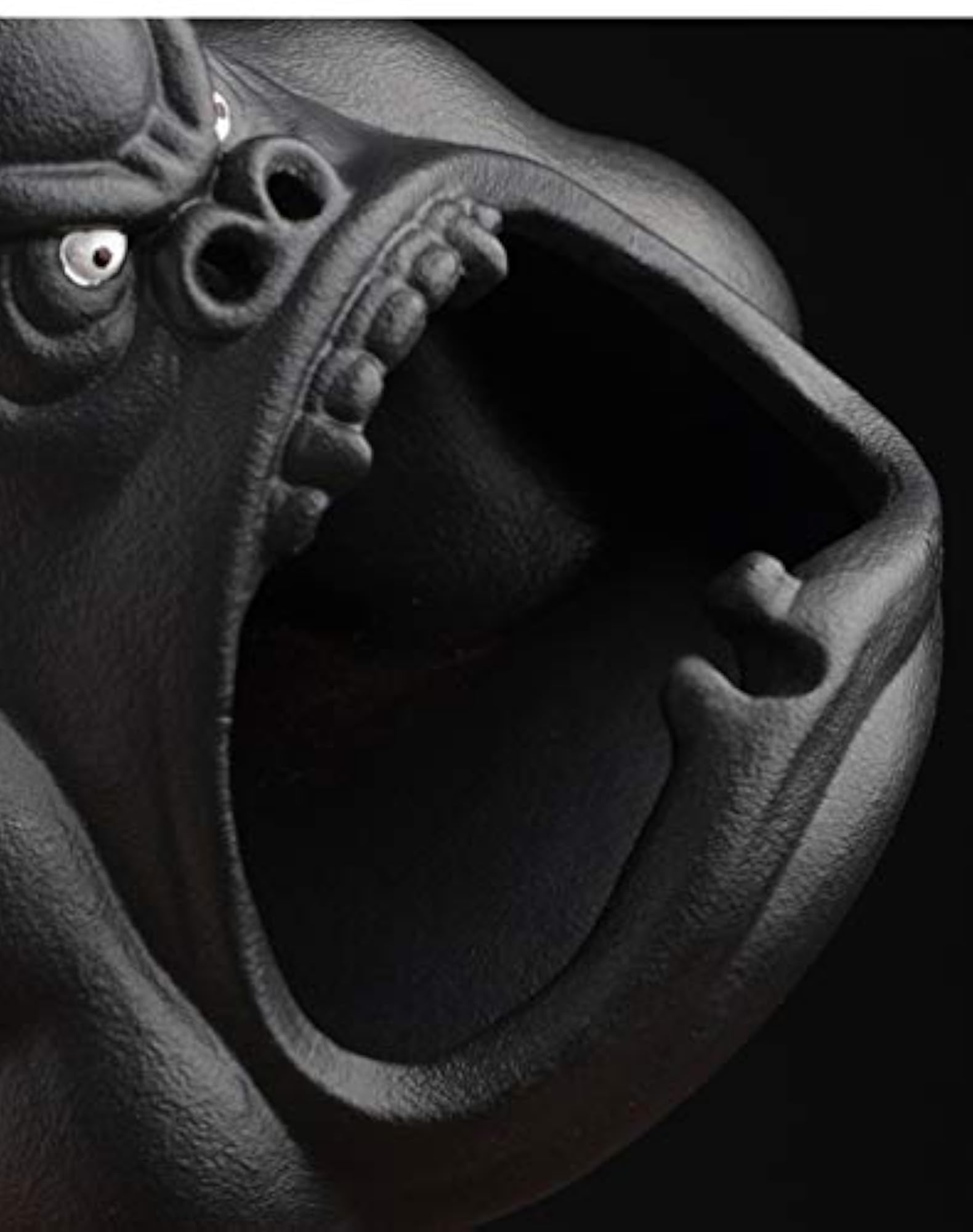 Cool Gorilla Ashtray, Windproof Ceramic Design