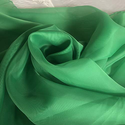 Megachest TAILORED VOILE WINDOW SCARF PELMET (fern GREEN, 56"X118"X1 Panel), W 56" x L 118" (1 Panels)