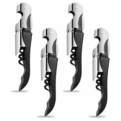 Flezoo 4PCS Wine Key Corkscrew Cover