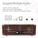 VOKSUN Tocadiscos, Bluetooth Tocadiscos Vinilo con 2 Altavoces incorporados, Reproductor de 3...