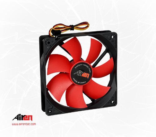 Ventilateur AIREN RedWings140 (140 x 140 x 25 mm, 14,6 dBA)