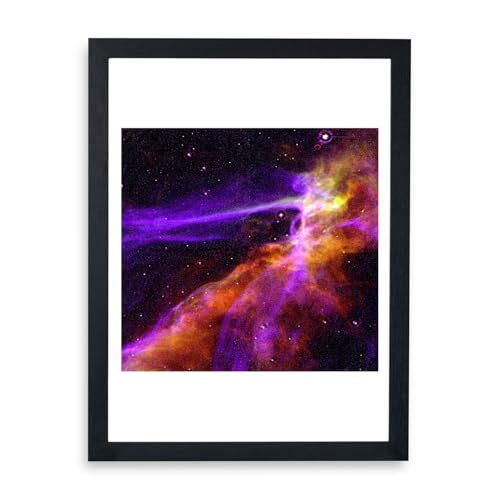 Petite affiche encadrée Hubble Télescope Cygnus Loop d'une finition artistique