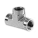 Parker 1/8 MMO-S Female Pipe Tee 1/8 NPTF Female Steel