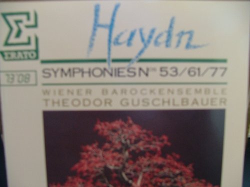 Symphonies Nos.53,61,77 [Audio CD]