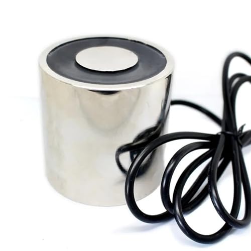 Large Suction 200KG 80/80 20W DC 6V 24V 12V Solenoid Sucker Holding Electric Magnet Lifting Electromagnet Non-Standard Custom (Color : 6V)