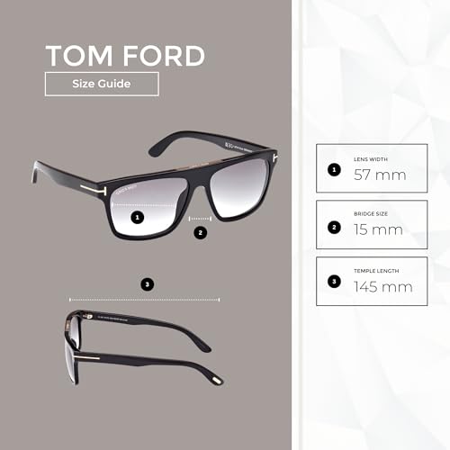 Tom Ford FT0628 Cecilio-02 Square Sunglasses for Men +BUNDLE with ACCESSORY EYEWEAR KIT4