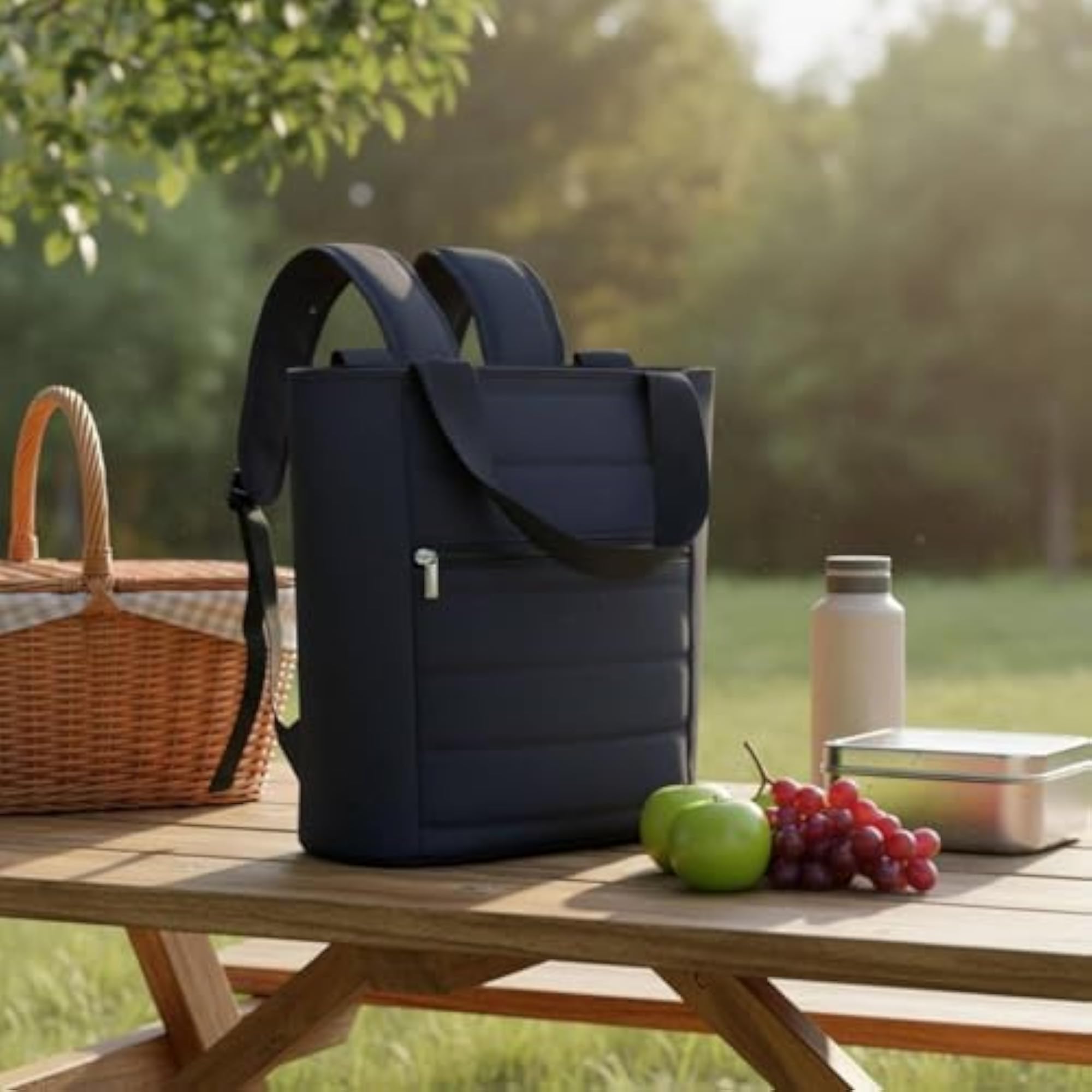 Leak-Resistant Insulated Backpack Cooler