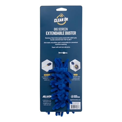 Plumeau extensible CleanDr Bigscreen microfibre pour grand écran plat TV - 6